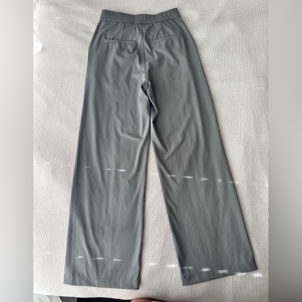 Halara Flex Wide Leg Waffle Work Pants Size XS Reg. - Picture 7 of 8